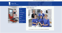 Desktop Screenshot of klaus-oettl.de
